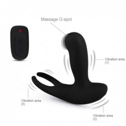 Remote Control Rechargeable Vibrating Prostate Massager