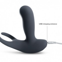 LEVETT Wireless Remote Control Rechargeable Vibrating Prostate Massager