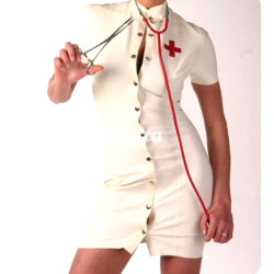 pvc nurse costume