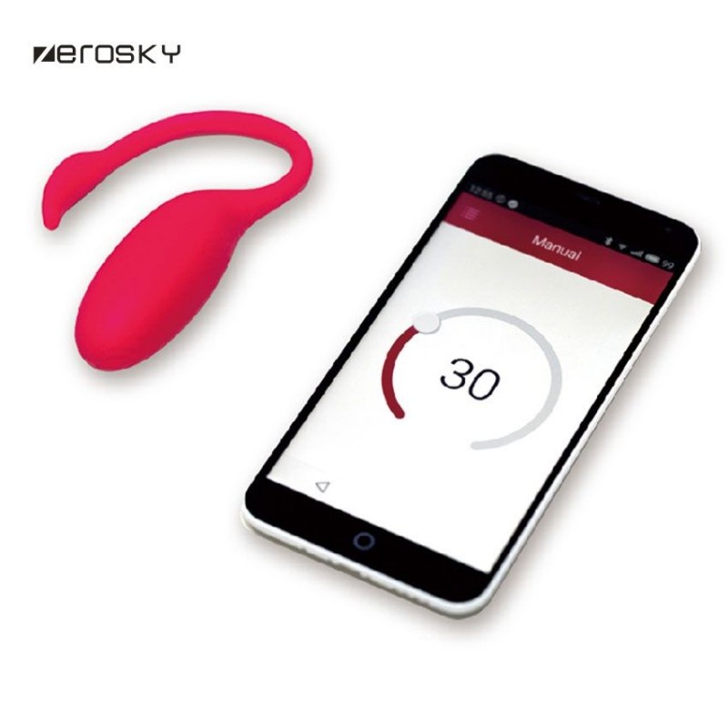 Zerosky Silicone Vibrator Sex Toys For Women Usb Rechargeable Bluetooth Wireless App Remote 1158
