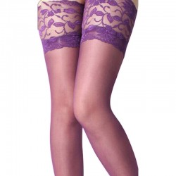 lace hold up stockings