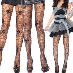 SPIDER / SKULL GOTHIC STOCKINGS