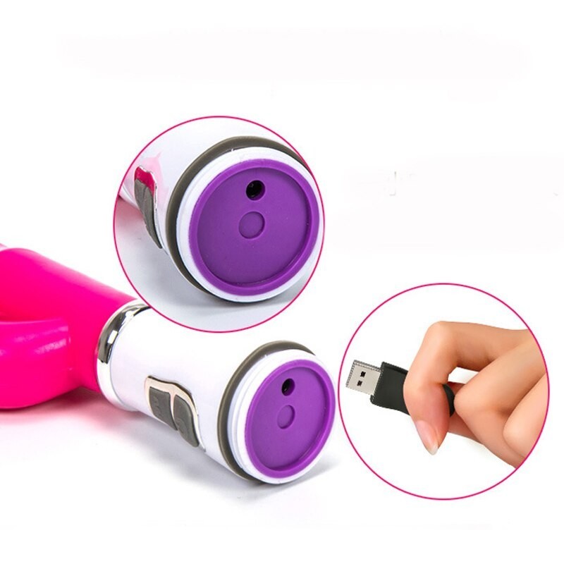 Usb Charging Vibrator G Spot Double Vibrating Clitoral Stimulator Sex Product For Women Adult