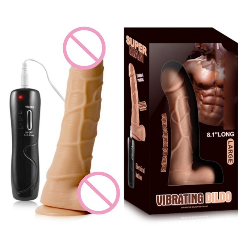 800px x 800px - Big Dildo Realistic Penis Vibrator Artificial Big Penis Toy Female  Masturbator Massager Cock with Suction Cup Sex Toys for W