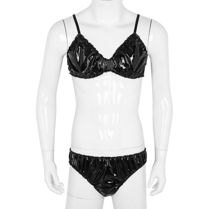 Mens Lingerie Set Wetlook