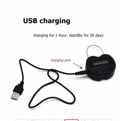 Time Lock Fetish Handcuffs  usb charging